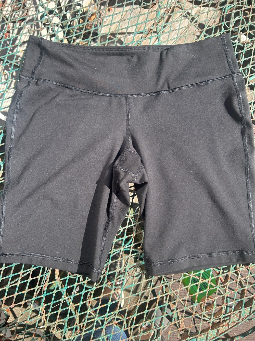 Old Navy Black Bike Shorts with Wide Waistband